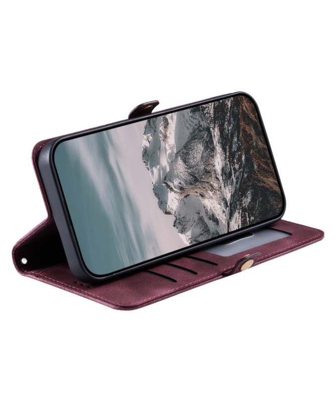Housse Nothing Phone (3a) Pro Mandala avec Porte-Cartes et Dragonne