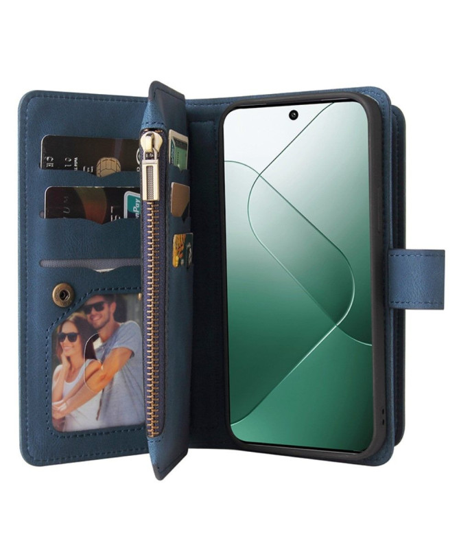 Housse portefeuille Xiaomi 14 à lanière