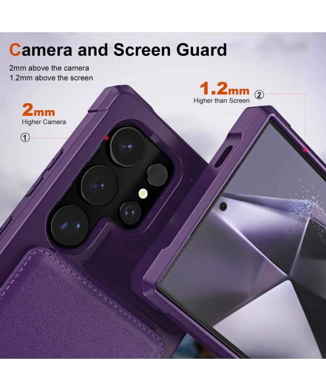 Coque Samsung Galaxy S22 Ultra 5G avec Support et Rangements | ZM11