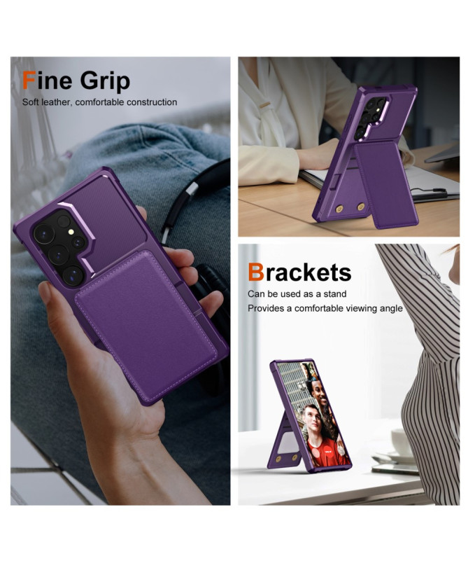 Coque Samsung Galaxy S22 Ultra 5G avec Support et Rangements | ZM11