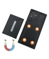Coque Samsung Galaxy S22 Ultra 5G Porte-cartes Magnétique Amovible