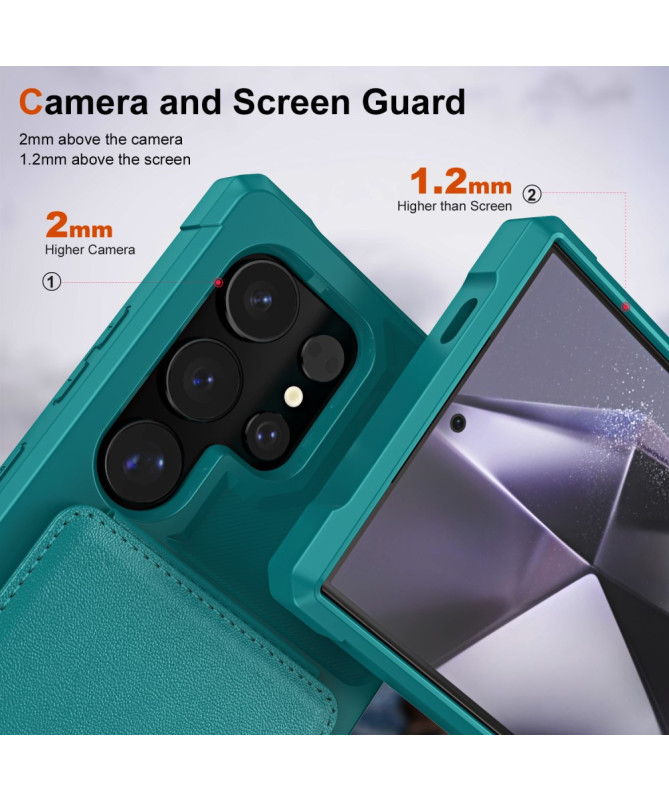 Coque Samsung Galaxy S22 Ultra 5G avec Support et Rangements | ZM11