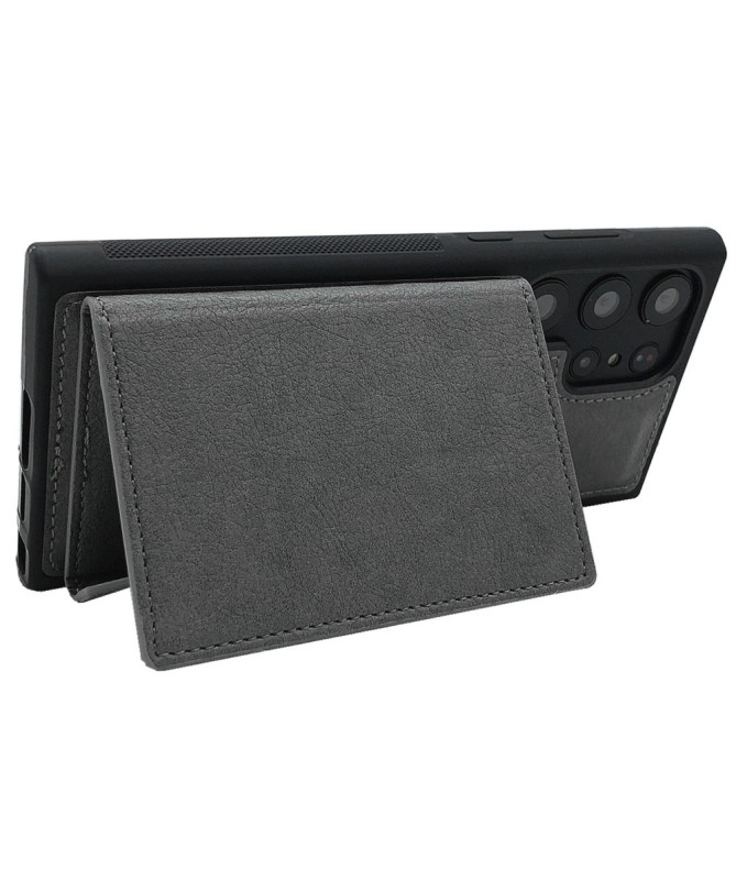 Coque Samsung Galaxy S22 Ultra 5G Porte-cartes Magnétique Amovible