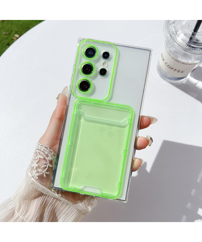 Coque Samsung Galaxy S22 Ultra 5G Transparente | CLEAR CARD