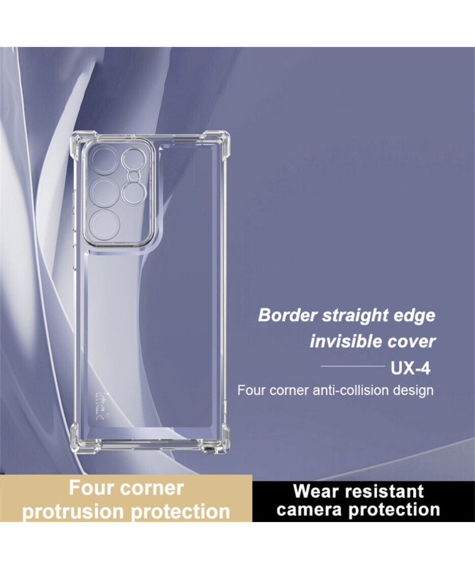 Coque Samsung Galaxy S22 Ultra 5G Coins Renforcés Imak Transparente