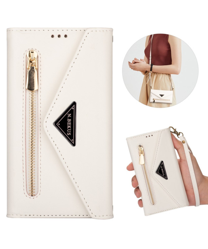 Housse Samsung Galaxy S22 Ultra Portefeuille Effet Cuir N.BEKUS