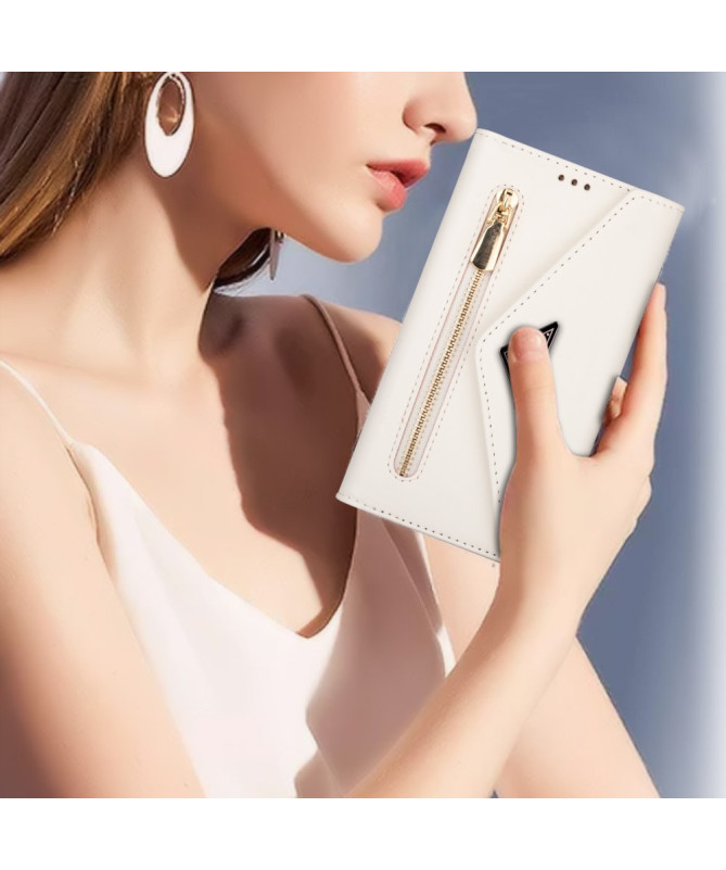 Housse Samsung Galaxy S22 Ultra Portefeuille Effet Cuir N.BEKUS