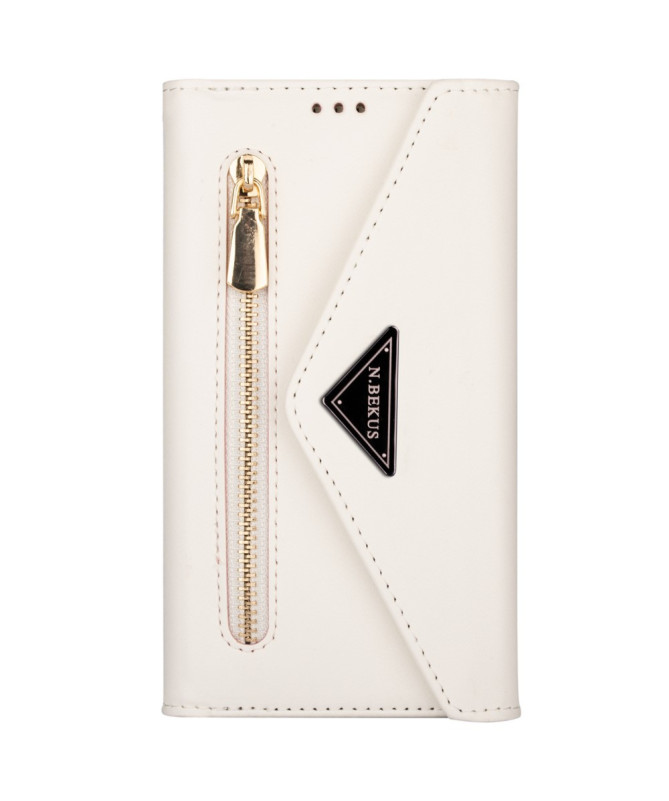 Housse Samsung Galaxy S22 Ultra Portefeuille Effet Cuir N.BEKUS