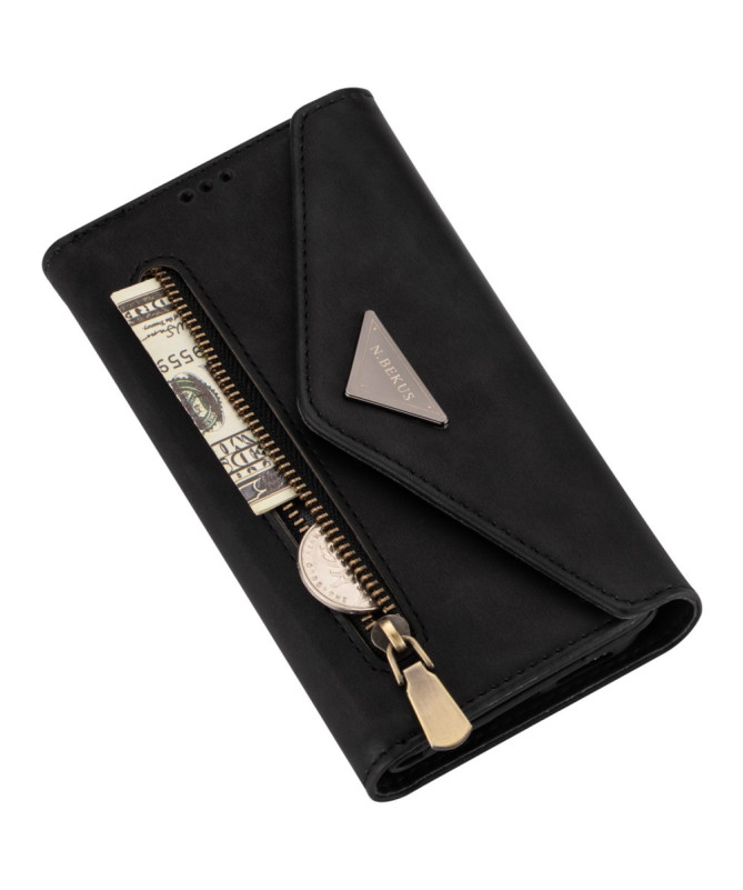 Housse Samsung Galaxy S22 Ultra Portefeuille Effet Cuir N.BEKUS