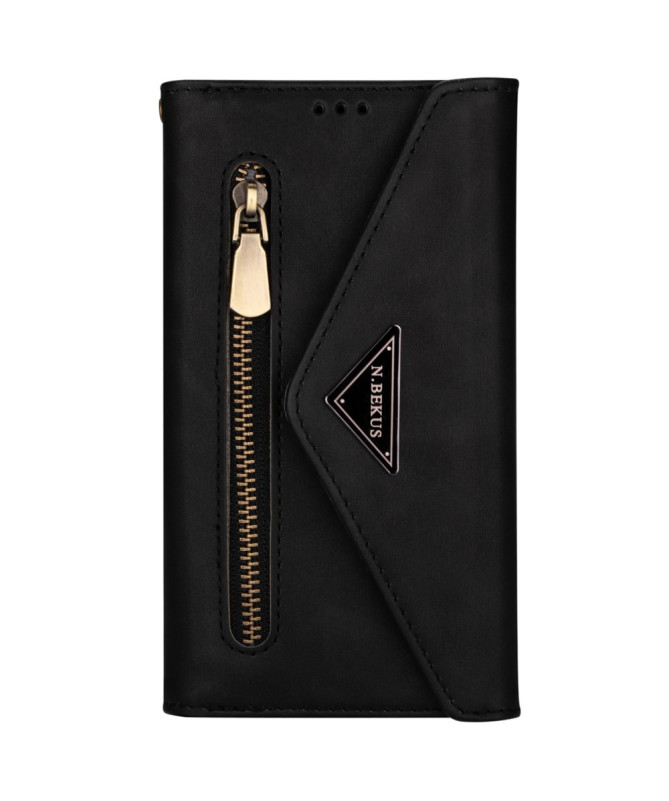 Housse Samsung Galaxy S22 Ultra Portefeuille Effet Cuir N.BEKUS