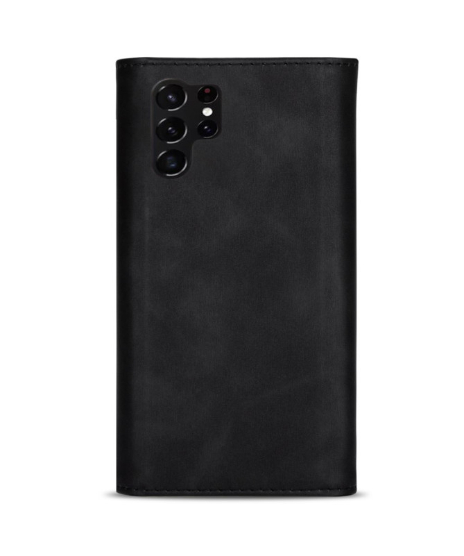 Housse Samsung Galaxy S22 Ultra Portefeuille Effet Cuir N.BEKUS
