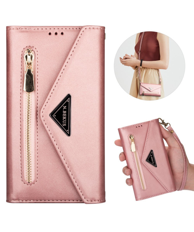 Housse Samsung Galaxy S22 Ultra Portefeuille Effet Cuir N.BEKUS