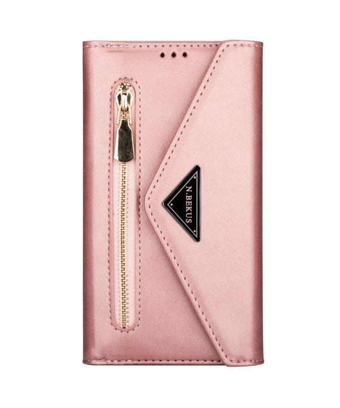 Housse Samsung Galaxy S22 Ultra Portefeuille Effet Cuir N.BEKUS