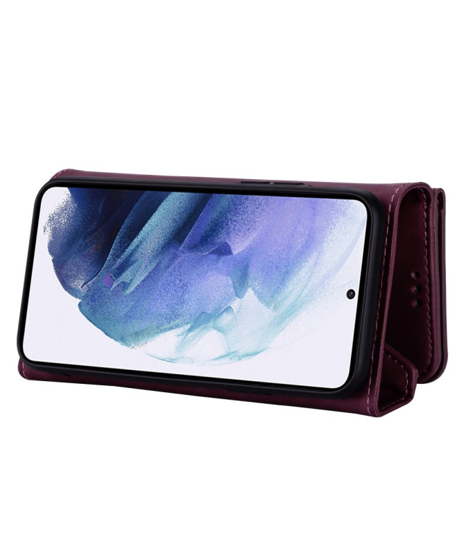 Housse Samsung Galaxy S22 Ultra Portefeuille Effet Cuir N.BEKUS