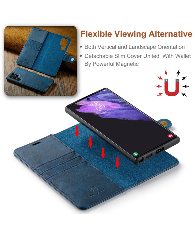 Samsung Galaxy S22 Ultra 5G - Protection 2 en 1 housse et coque détach