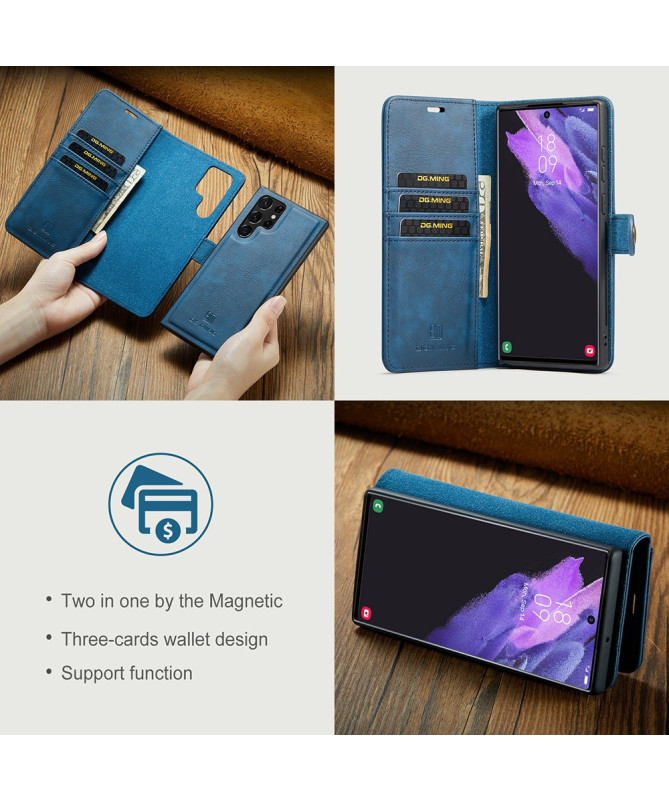 Samsung Galaxy S22 Ultra 5G - Protection 2 en 1 housse et coque détach