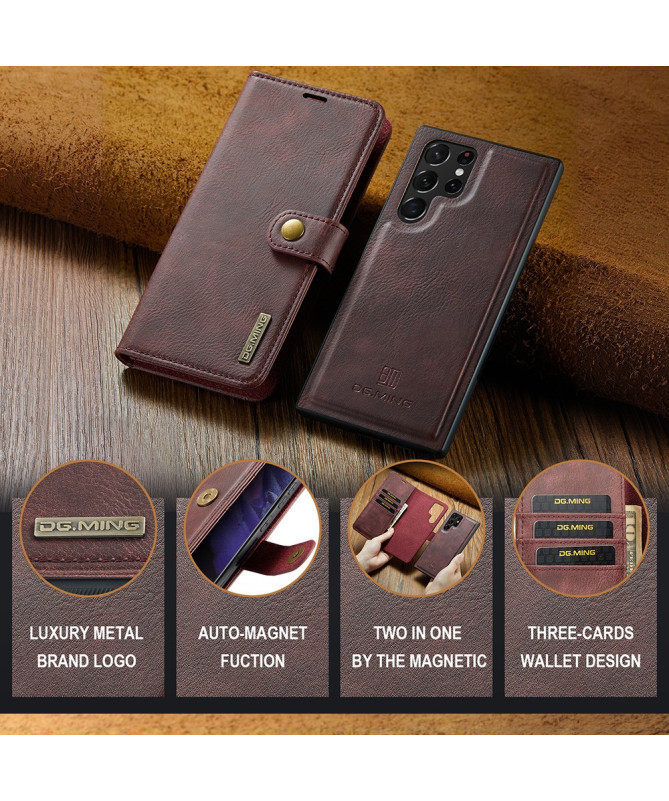 Samsung Galaxy S22 Ultra 5G - Protection 2 en 1 housse et coque détach