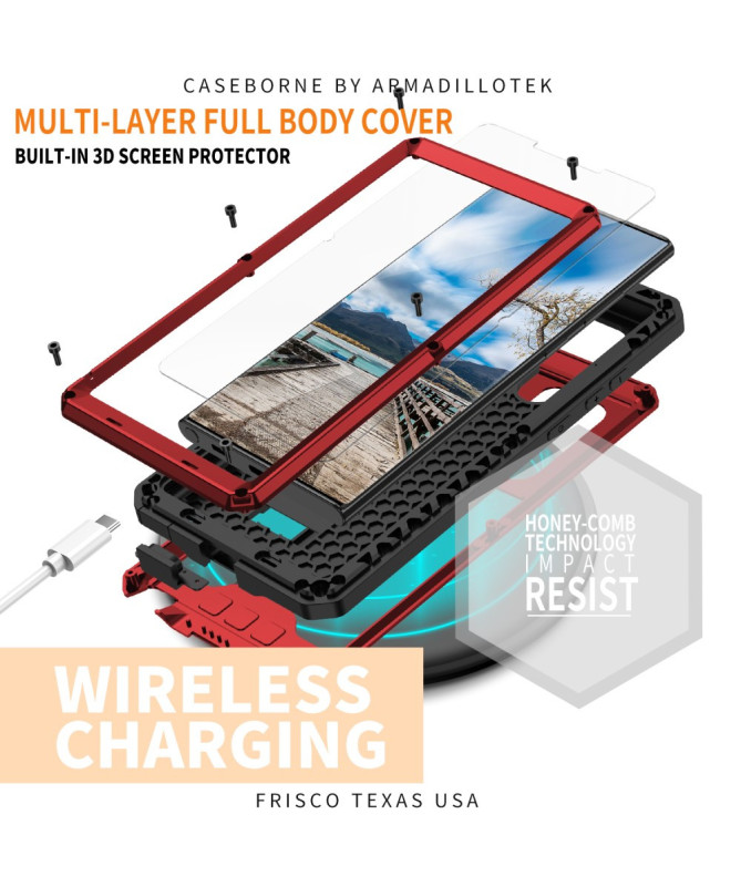 Coque Samsung Galaxy S22 Ultra 5G | R-JUST 2nd Génération