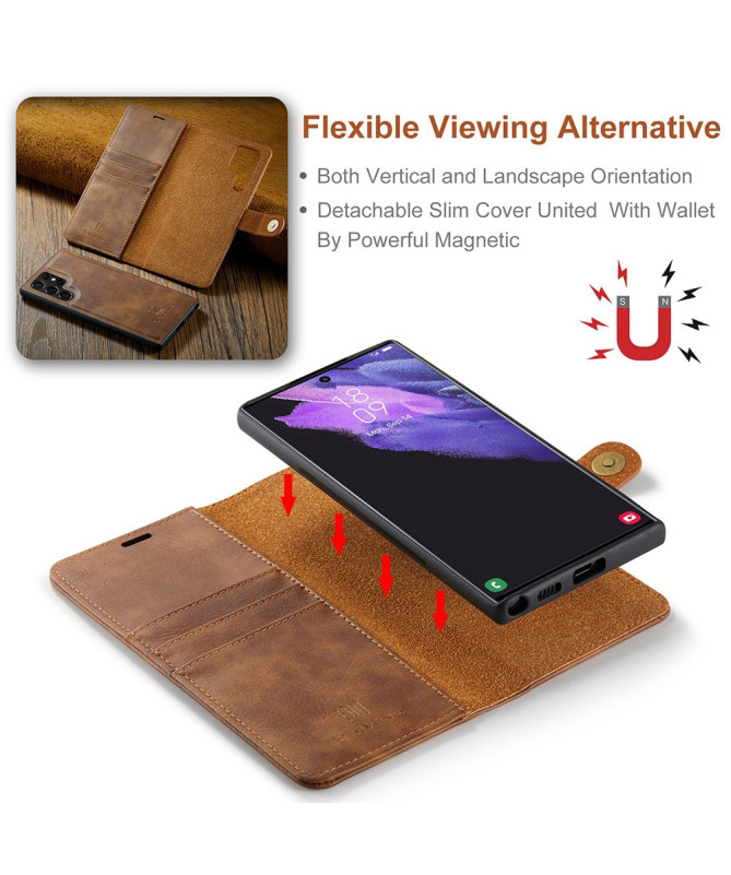 Samsung Galaxy S22 Ultra 5G - Protection 2 en 1 housse et coque détach