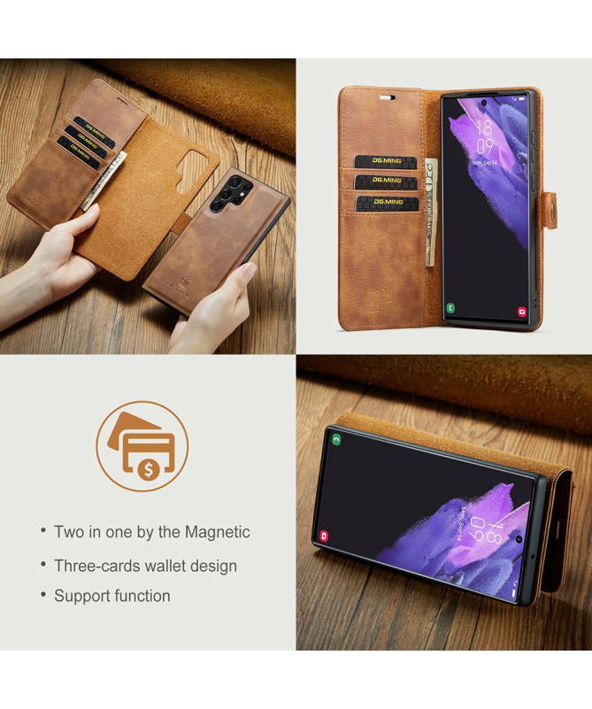 Samsung Galaxy S22 Ultra 5G - Protection 2 en 1 housse et coque détach
