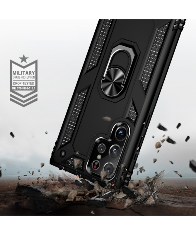 Coque Samsung Galaxy S22 Ultra Hybride Fonction Support