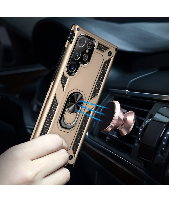 Coque Samsung Galaxy S22 Ultra Hybride Fonction Support