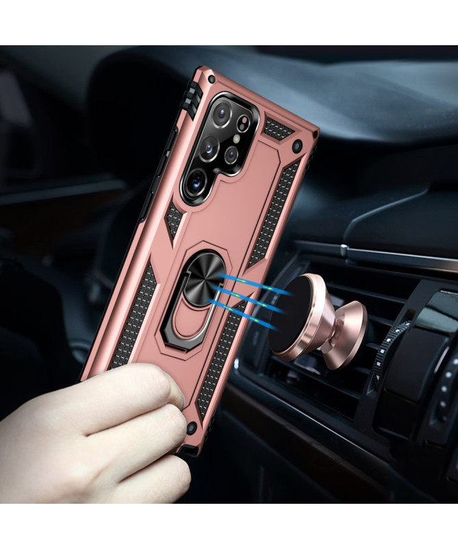 Coque Samsung Galaxy S22 Ultra Hybride Fonction Support