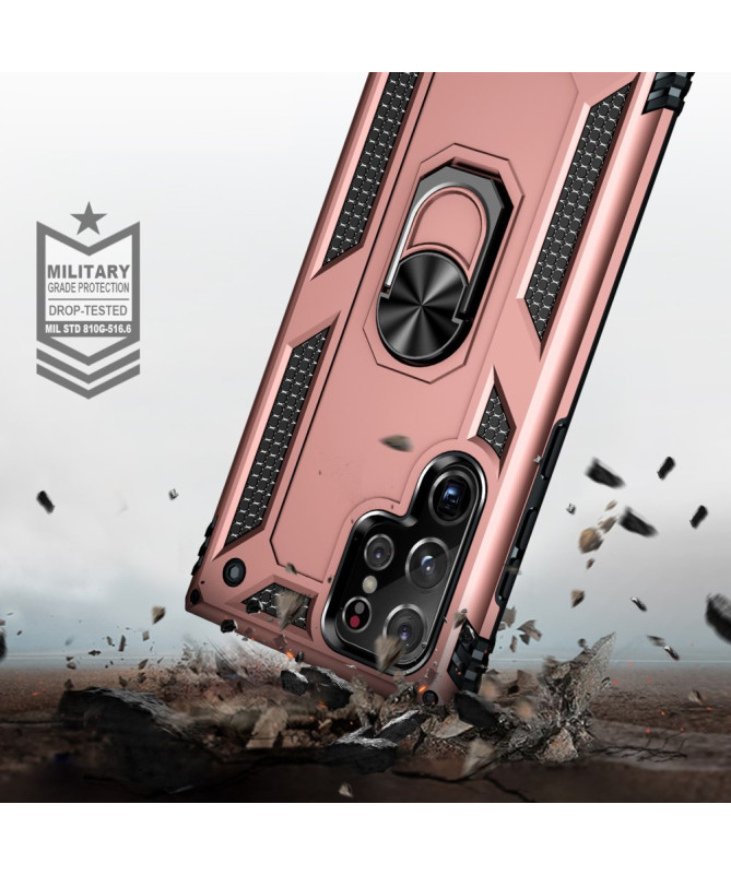 Coque Samsung Galaxy S22 Ultra Hybride Fonction Support