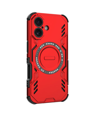Coque iPhone 16 Plus Magnétique | BUTTERFLY ARMOR Rouge - photo 17