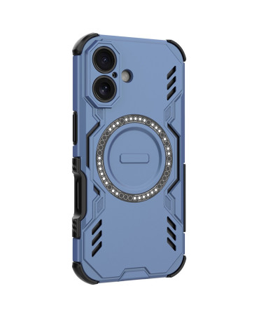 Coque iPhone 16 Plus Magnétique | BUTTERFLY ARMOR Bleu marine - photo 22
