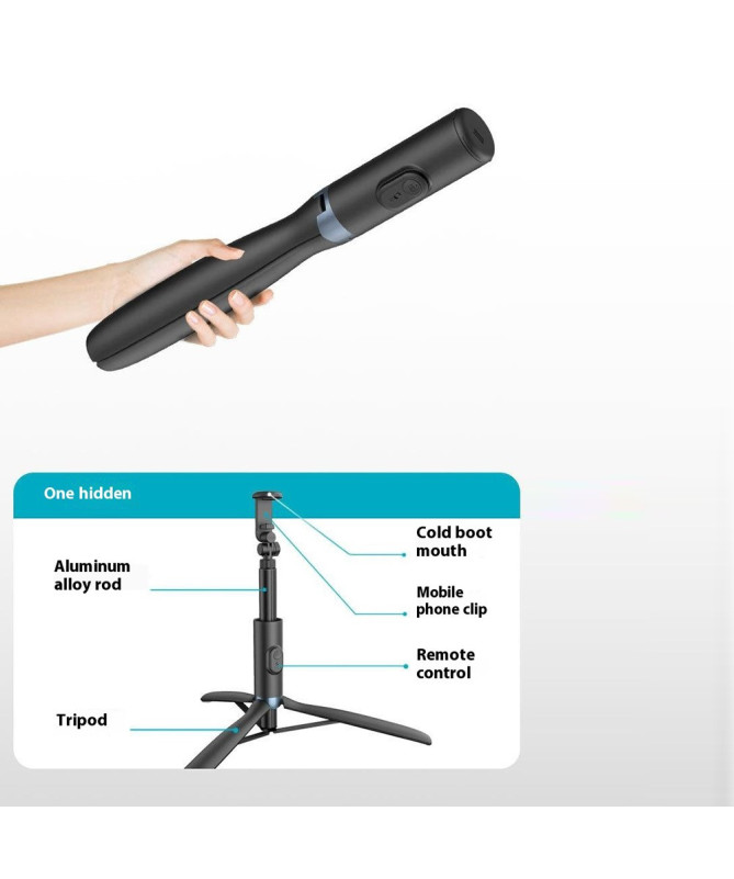 Trépied Selfie Bluetooth 8 Sections | LIVEPRO