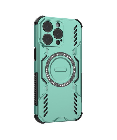 Coque iPhone 16 Pro Magnétique | BUTTERFLY ARMOR Vert - photo 18