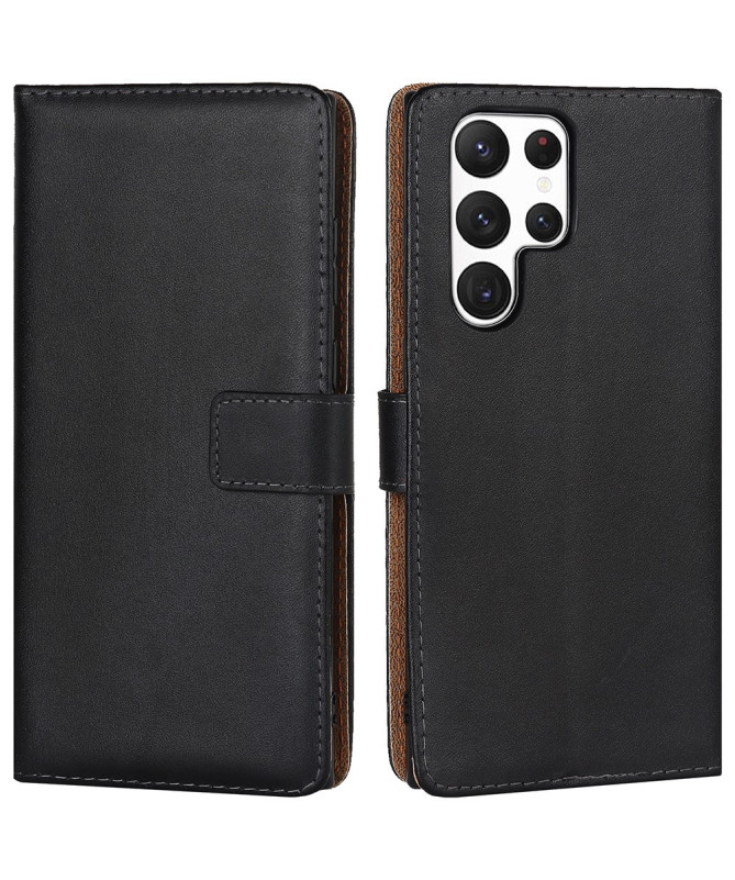 Housse Samsung Galaxy S22 Ultra | Leather Fold