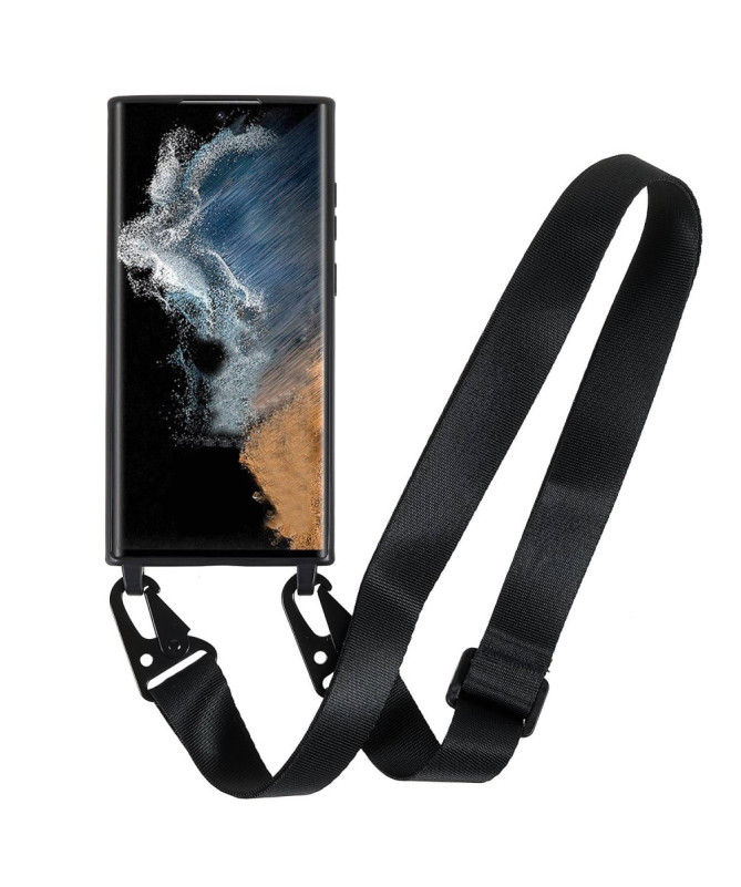 Coque Samsung Galaxy S22 Ultra 5G Protection avec sangle