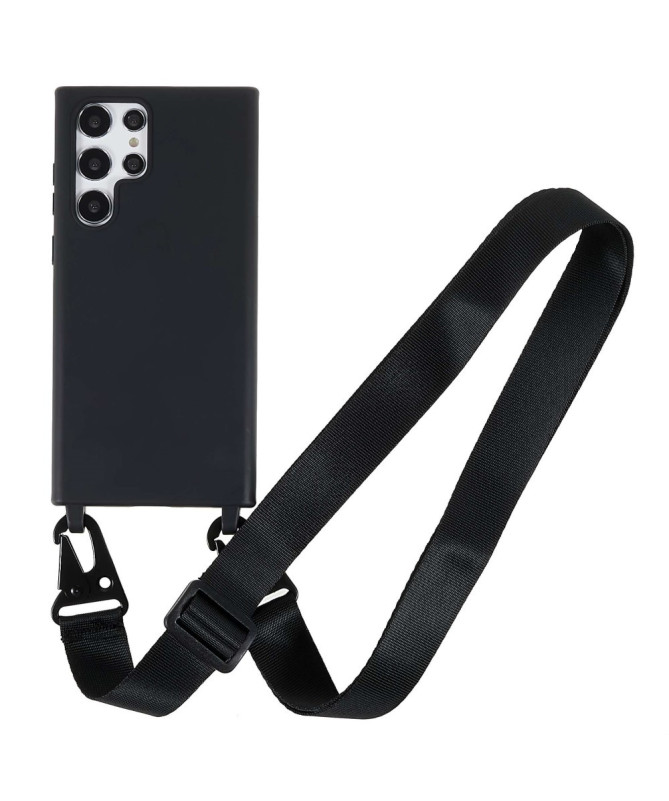 Coque Samsung Galaxy S22 Ultra 5G Protection avec sangle