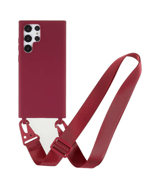 Coque Samsung Galaxy S22 Ultra 5G Protection avec sangle