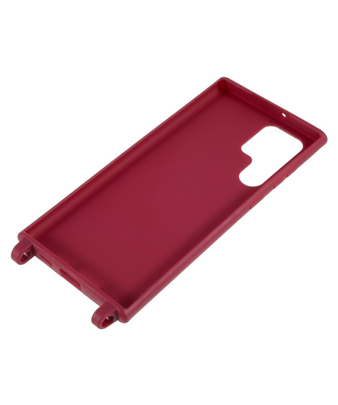 Coque Samsung Galaxy S22 Ultra 5G Protection avec sangle