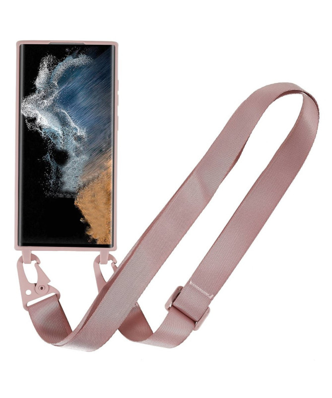 Coque Samsung Galaxy S22 Ultra 5G Protection avec sangle