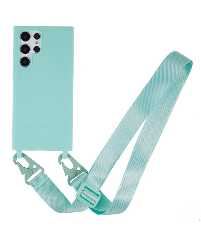 Coque Samsung Galaxy S22 Ultra 5G Protection avec sangle