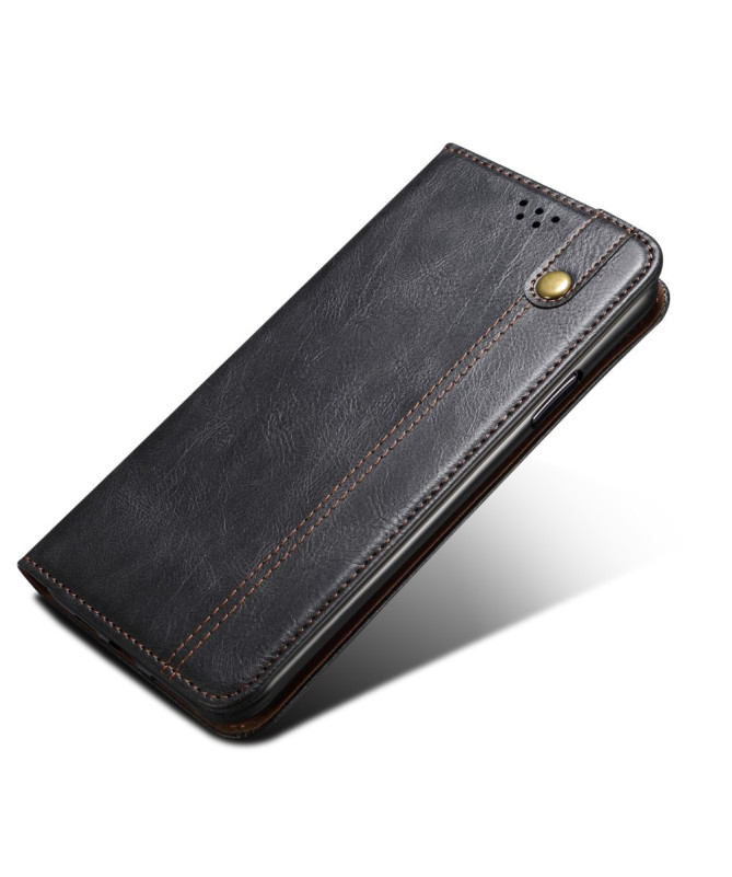 Housse Samsung Galaxy S22 Ultra 5G Ernestine coutures apparentes