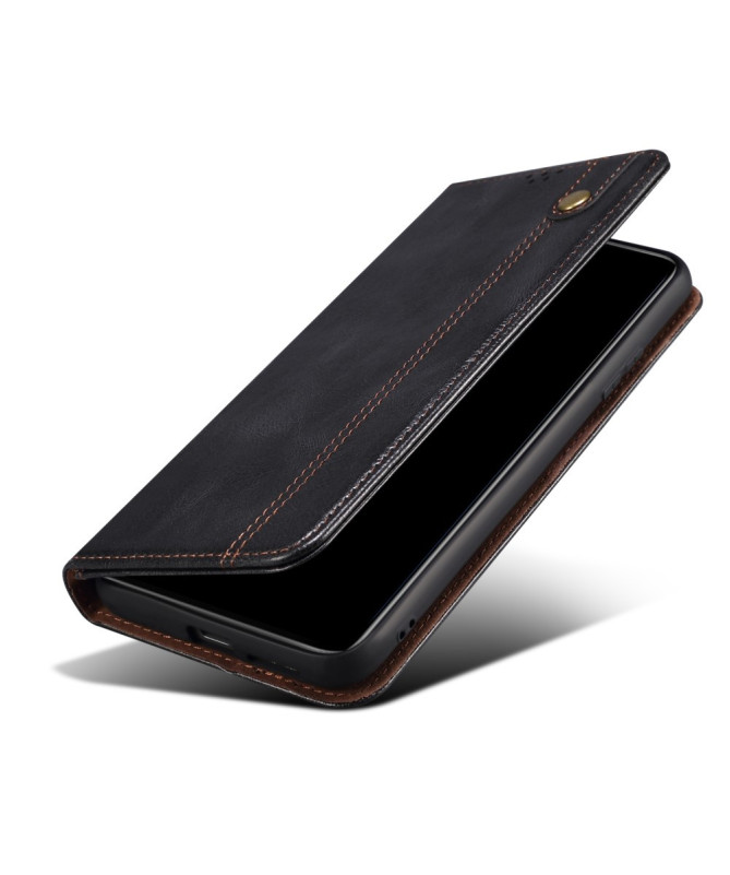 Housse Samsung Galaxy S22 Ultra 5G Ernestine coutures apparentes