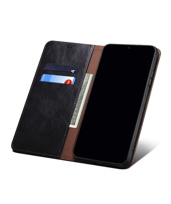 Housse Samsung Galaxy S22 Ultra 5G Ernestine coutures apparentes