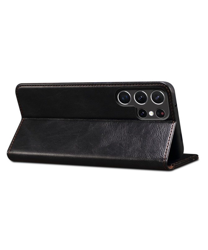 Housse Samsung Galaxy S22 Ultra 5G Ernestine coutures apparentes