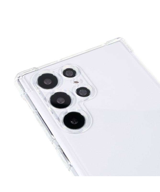 Coque Samsung Galaxy S22 Ultra 5G transparente avec cordon | Cléos