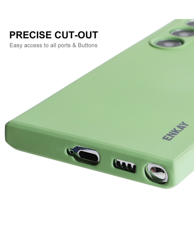 Coque Samsung Galaxy S22 Ultra 5G ENKAY silicone liquide