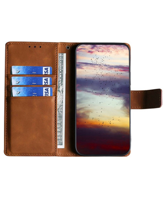 Housse Oppo Reno 13 F/FS 5G / 4G simili cuir effet peau de crocodile