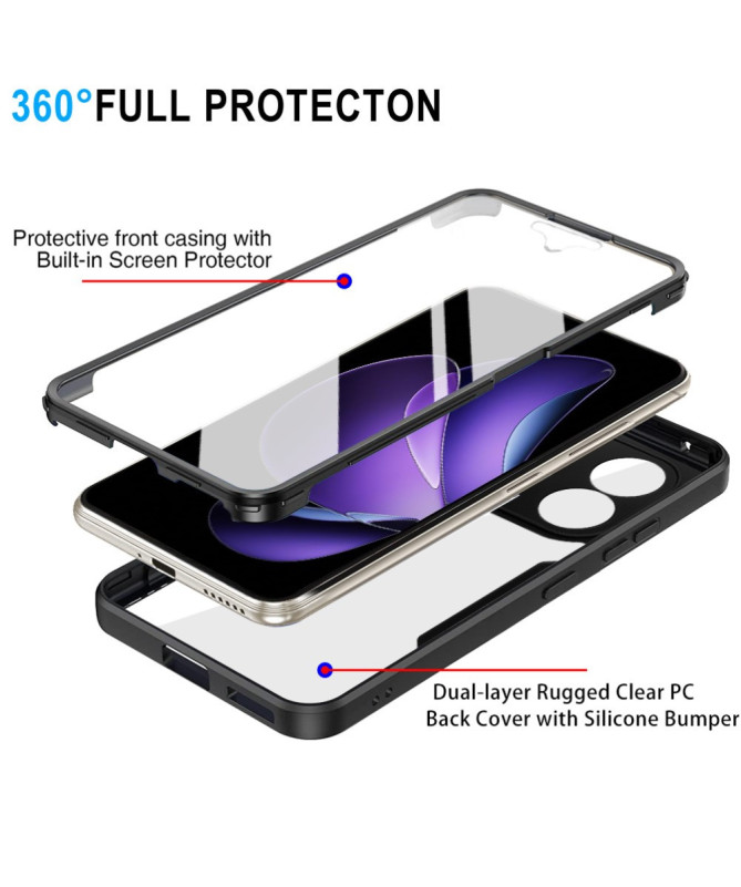 Coque Oppo Reno 13 F/FS 5G / 4G intégrale 360 degrés