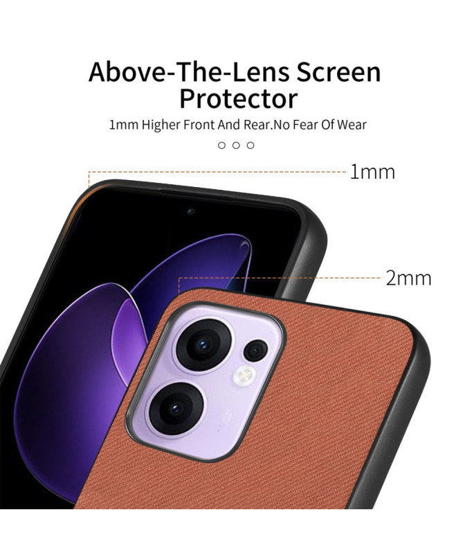 Coque Oppo Reno 13 F/FS 5G / 4G Texture Tissu Premium