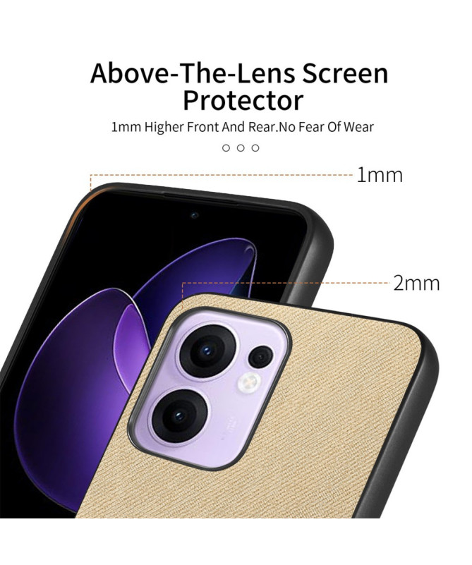 Coque Oppo Reno 13 F/FS 5G / 4G Texture Tissu Premium
