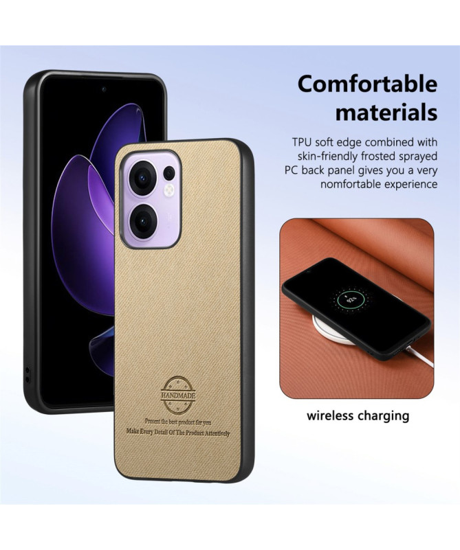 Coque Oppo Reno 13 F/FS 5G / 4G Texture Tissu Premium